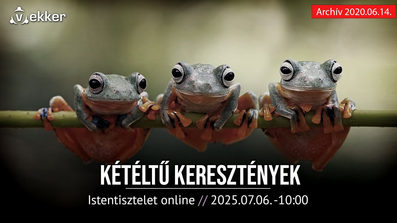 KÉTÉLTŰ KERESZTÉNYEK - Fóris Tamás