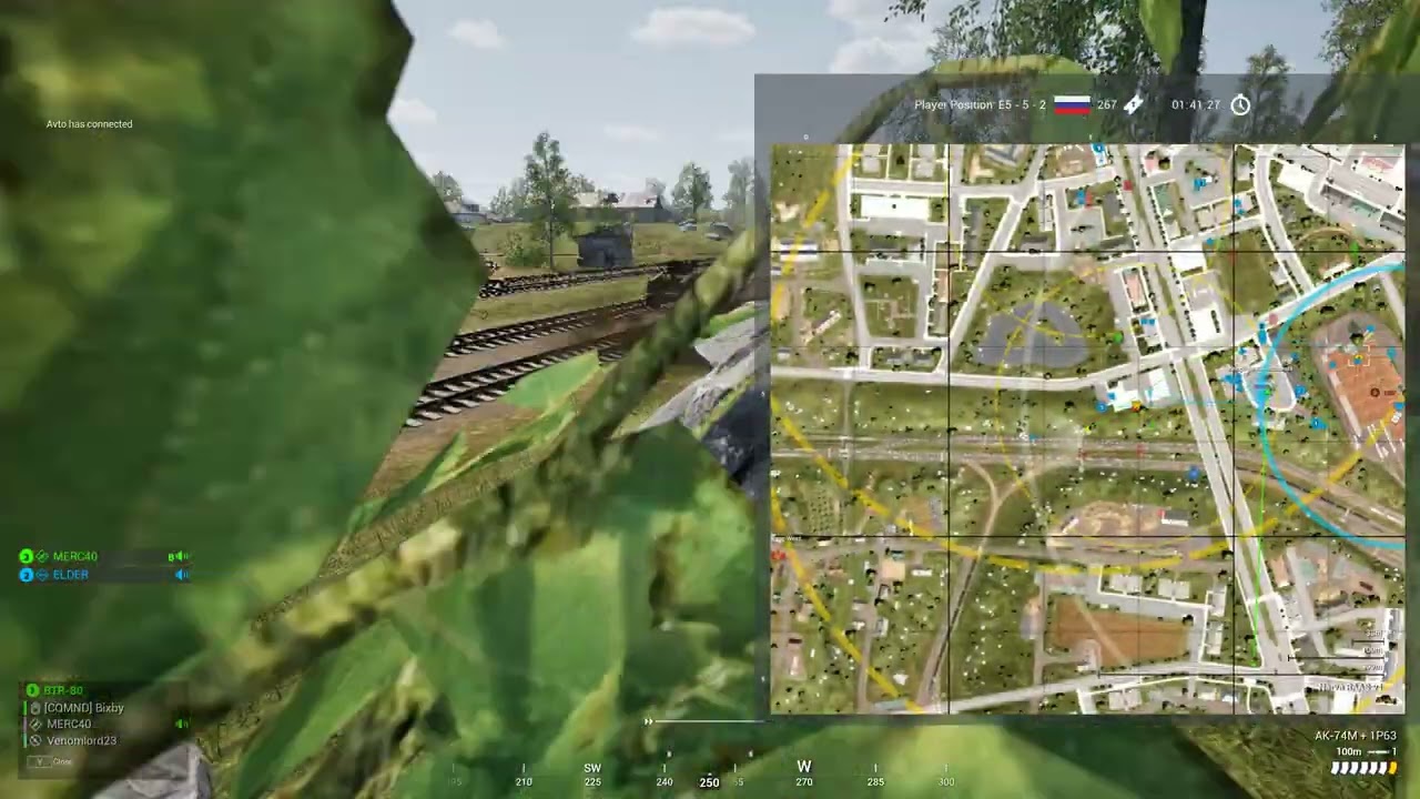 Holding Narva in Russian BTRs