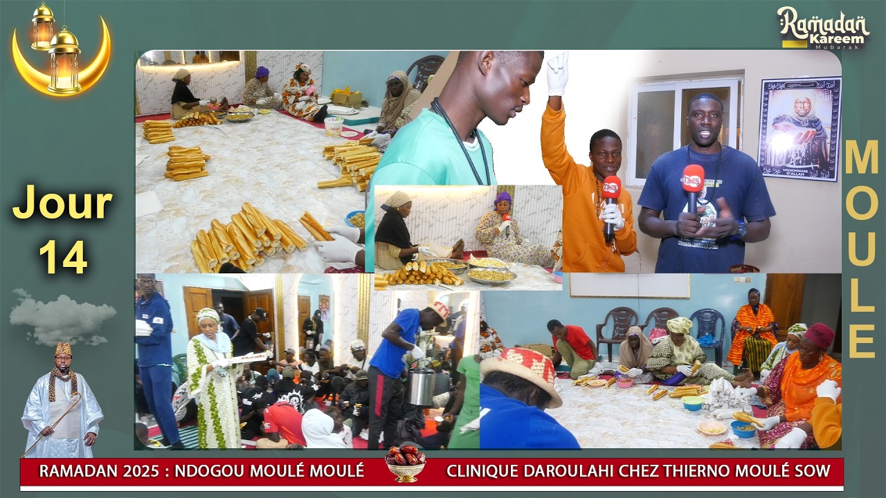 NDOGOU MOULE 14EME JOUR CHEZ MOUHAMED ELHADJI THIERNO MOULE SOW