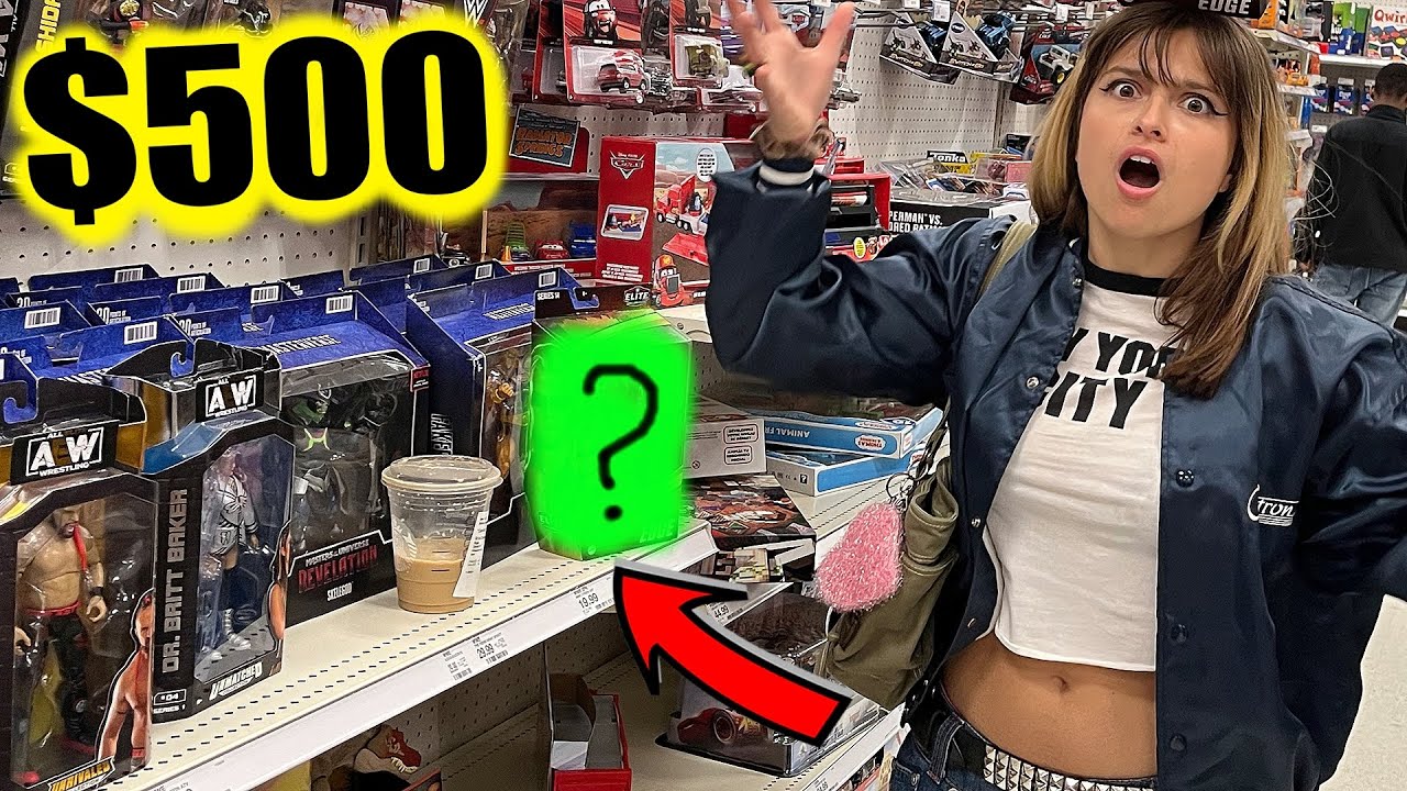 $500 figure found at TARGET for $10? Toy Hunting At Ollie's Bargain Outlet, Walmart, Thrift Store!