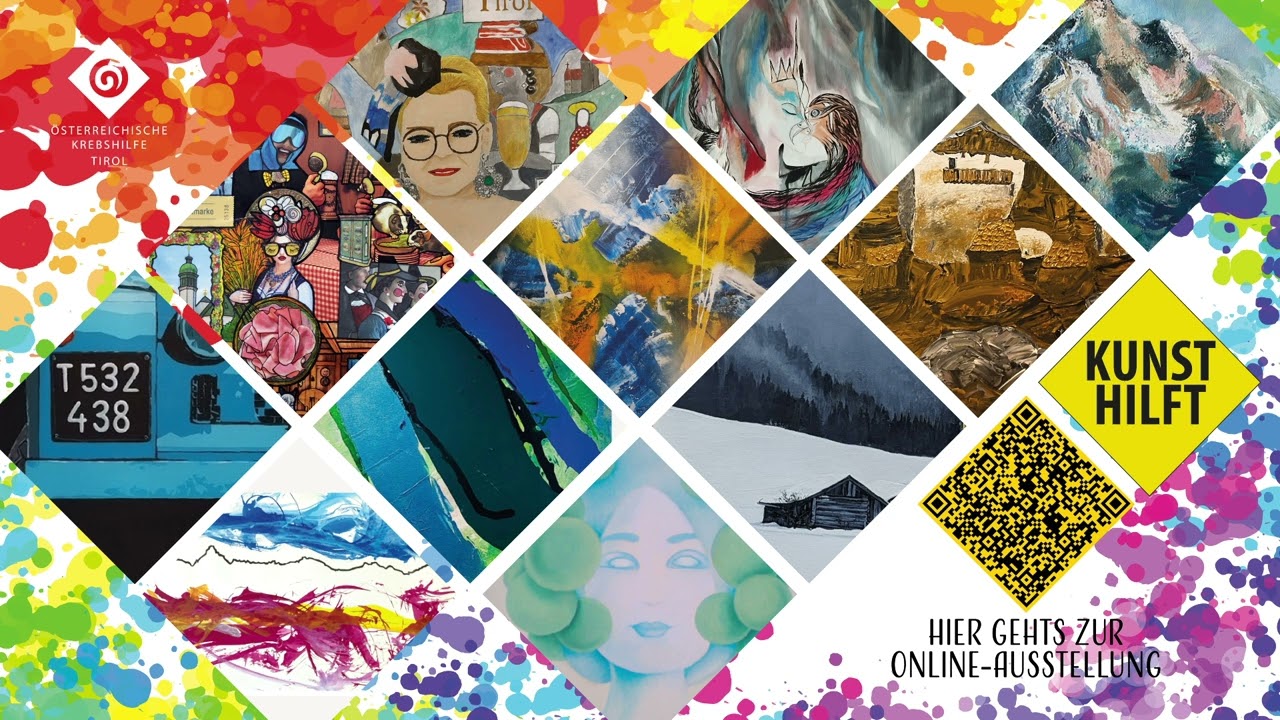 Krebshilfe Tirol Kunst Hilft 2024