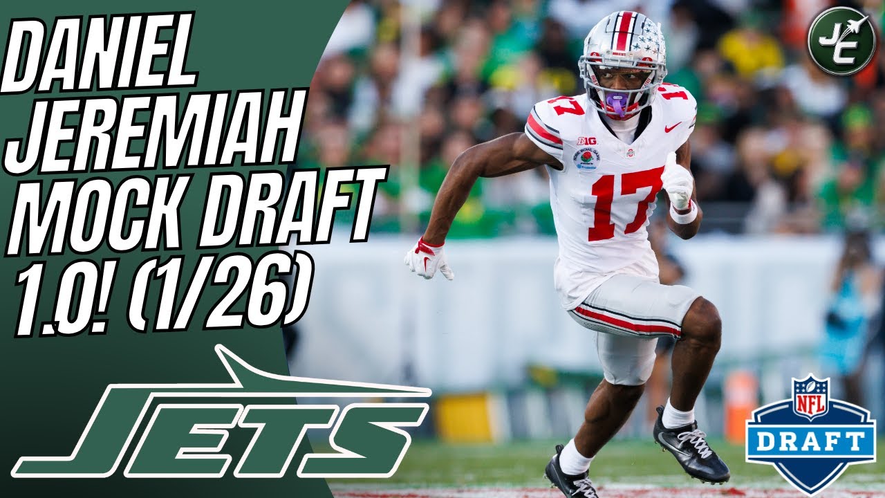 Daniel Jeremiah's Mock Draft 1.0! New York Jets Draft Arvell Reese & Carnell Tate