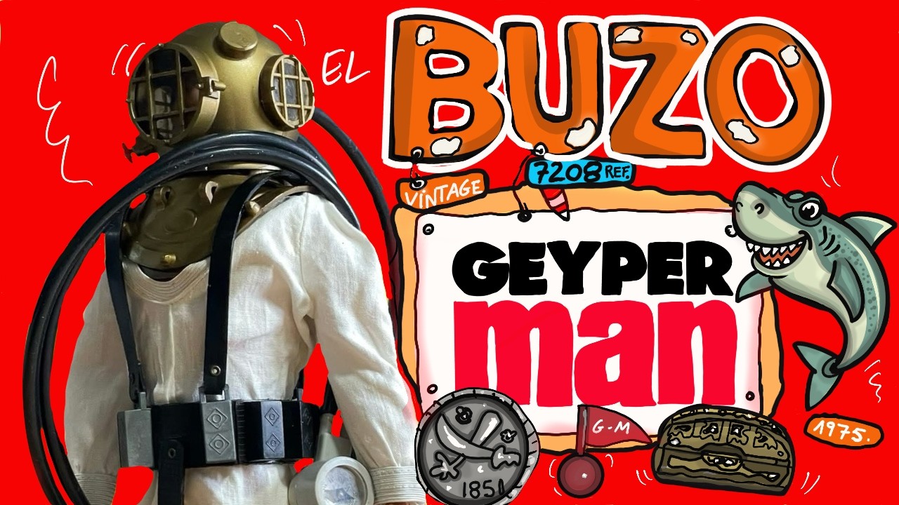 GEYPERMAN BUZO Original!! de los años 70s  Reseña en Español