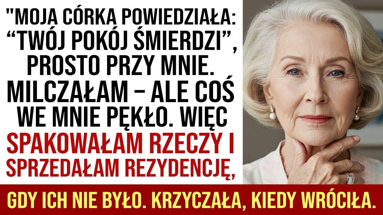 Moja Córka Powiedziała: „Śmierdzi W Twoim Pokoju” — Więc Zabrałam Jej Spadek I Kupiłam Dom Marzeń...