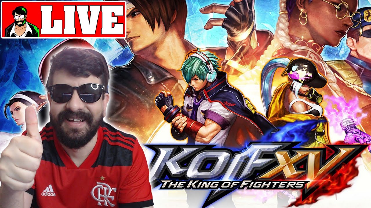Fts e lobbyzin com os padrinhos no KOF XV! - AO VIVO!