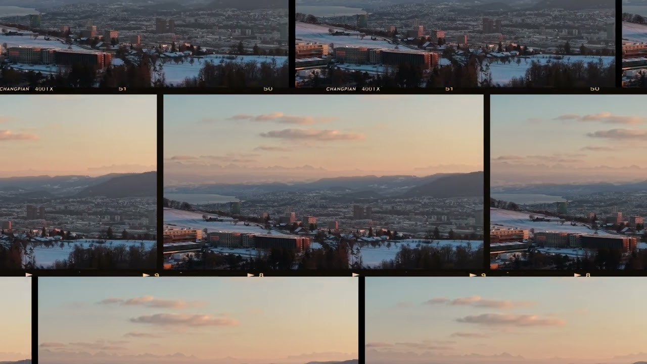 Sunset  Zurich 