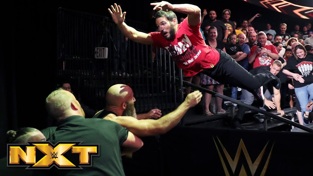 Джонни Гаргано атакует Томмасо Чиампу: WWE NXT, 6 июня 2018 г.