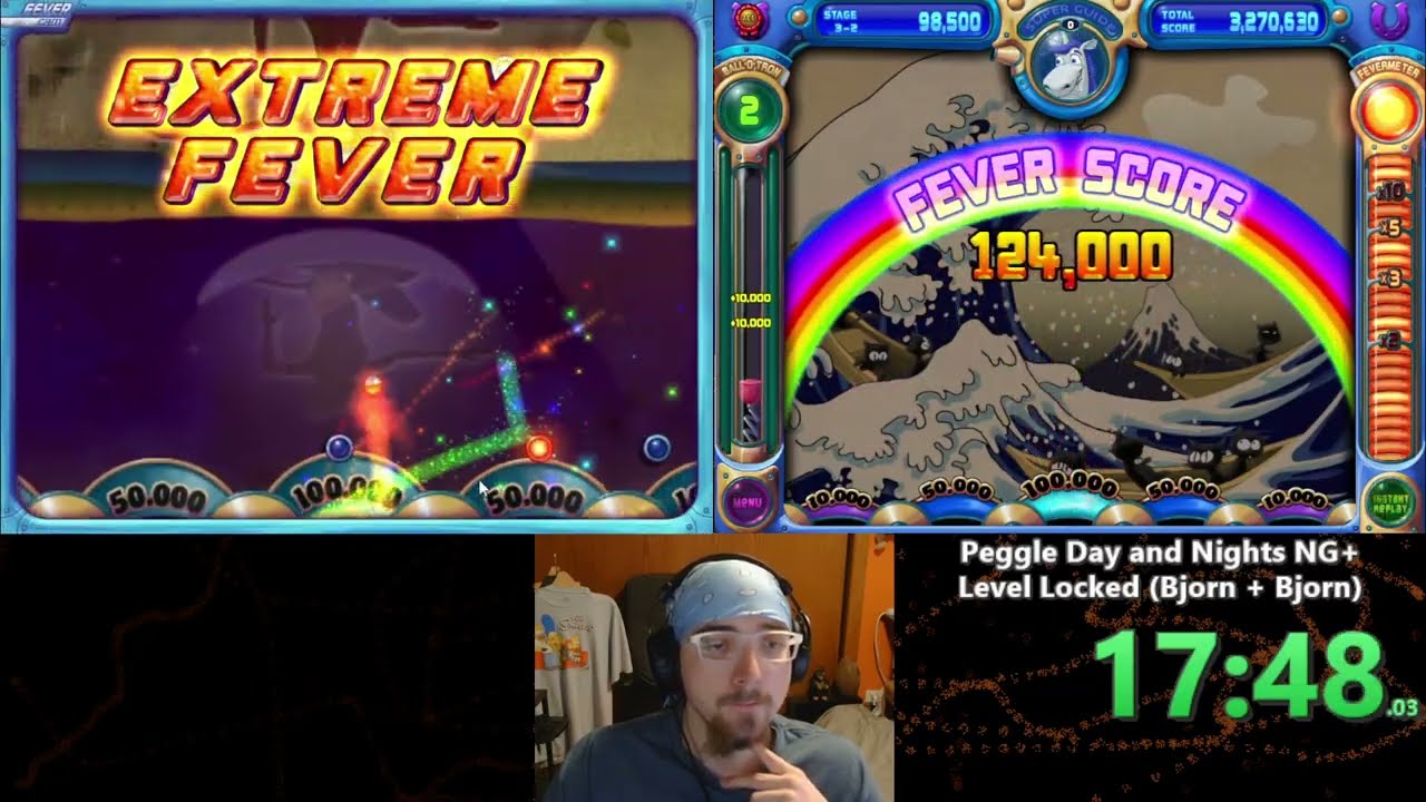 Peggle - Day and Night NG+ Level Locked (Bjorn, Bjorn) 2:35:20
