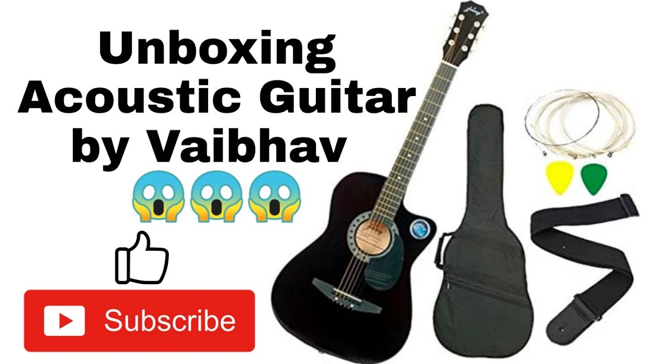jixing guitar unboxing amazon By Vaibhav