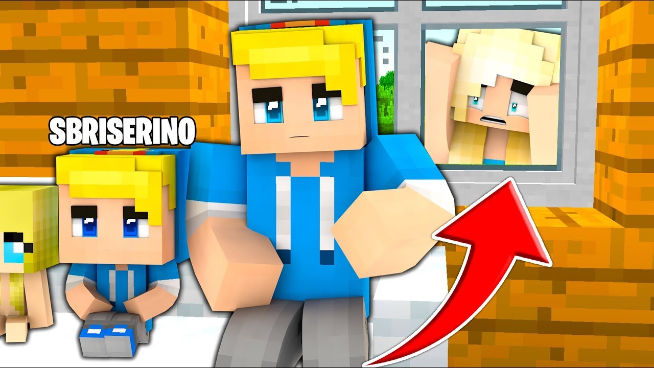LA FAMIGLIA IGNORA DOLCETTA PER 24 ORE!! - Famiglia di Minecraft #74