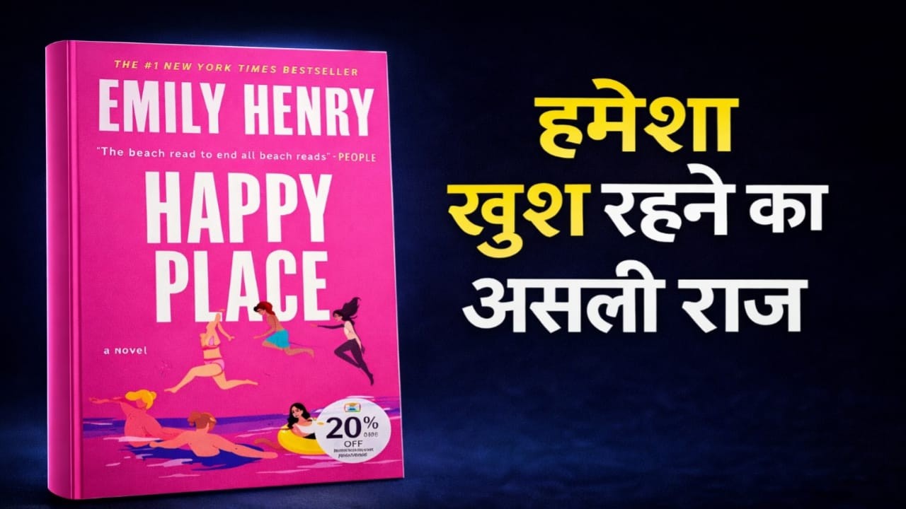 खुश रहने का सीक्रेट जो कोई नहीं बताता 😲 | Happy Place Book Explained