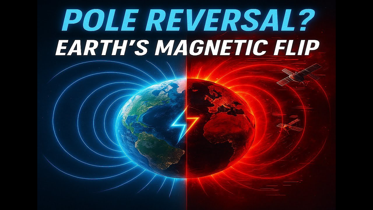 🧲 Magnetic Pole Shift: What Happens If Earth's Field Flips 🌍⚡