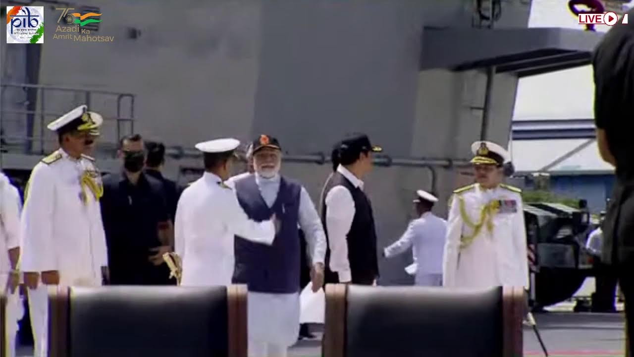 PM Narendra Modi takes part in commissioning ceremony of INS Vikrant in Kochi, Kerala