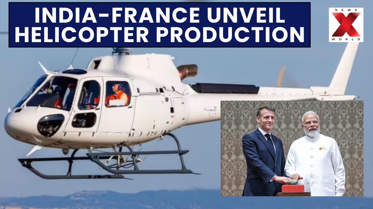 India-France Strategic Ties: Macron & Modi Inaugurate H125 Helicopter Assembly Line | NewsX World