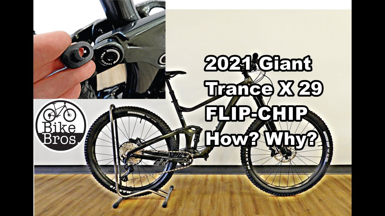 2021 Giant Trance X Geometry Flip-chip - how to flip it and why