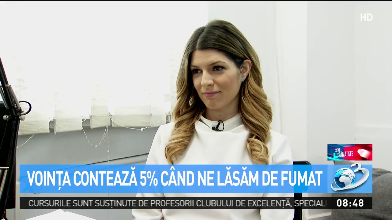 Sfat de sănătate. Voinţa contează 5% când ne lăsăm de fumat