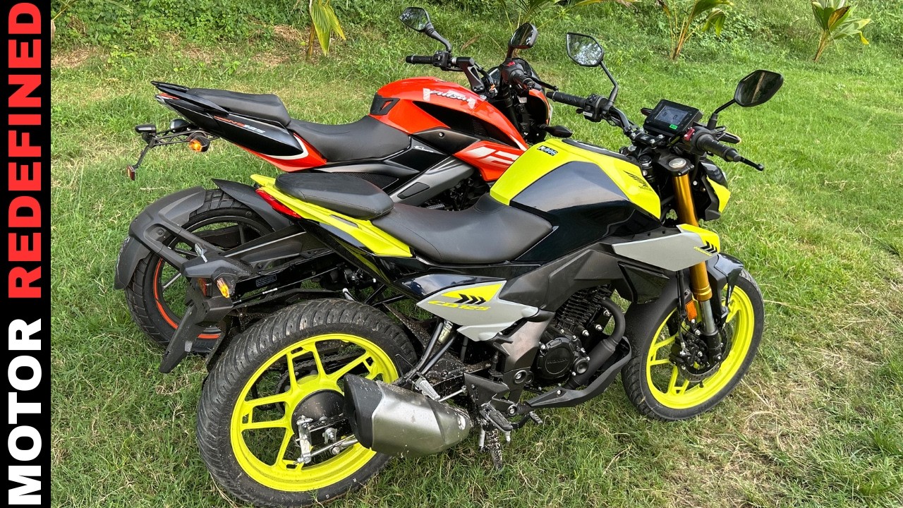 2025 Honda CB125 Hornet Vs Bajaj Pulsar NS125 Ride Comparison | Best Kaun hai??