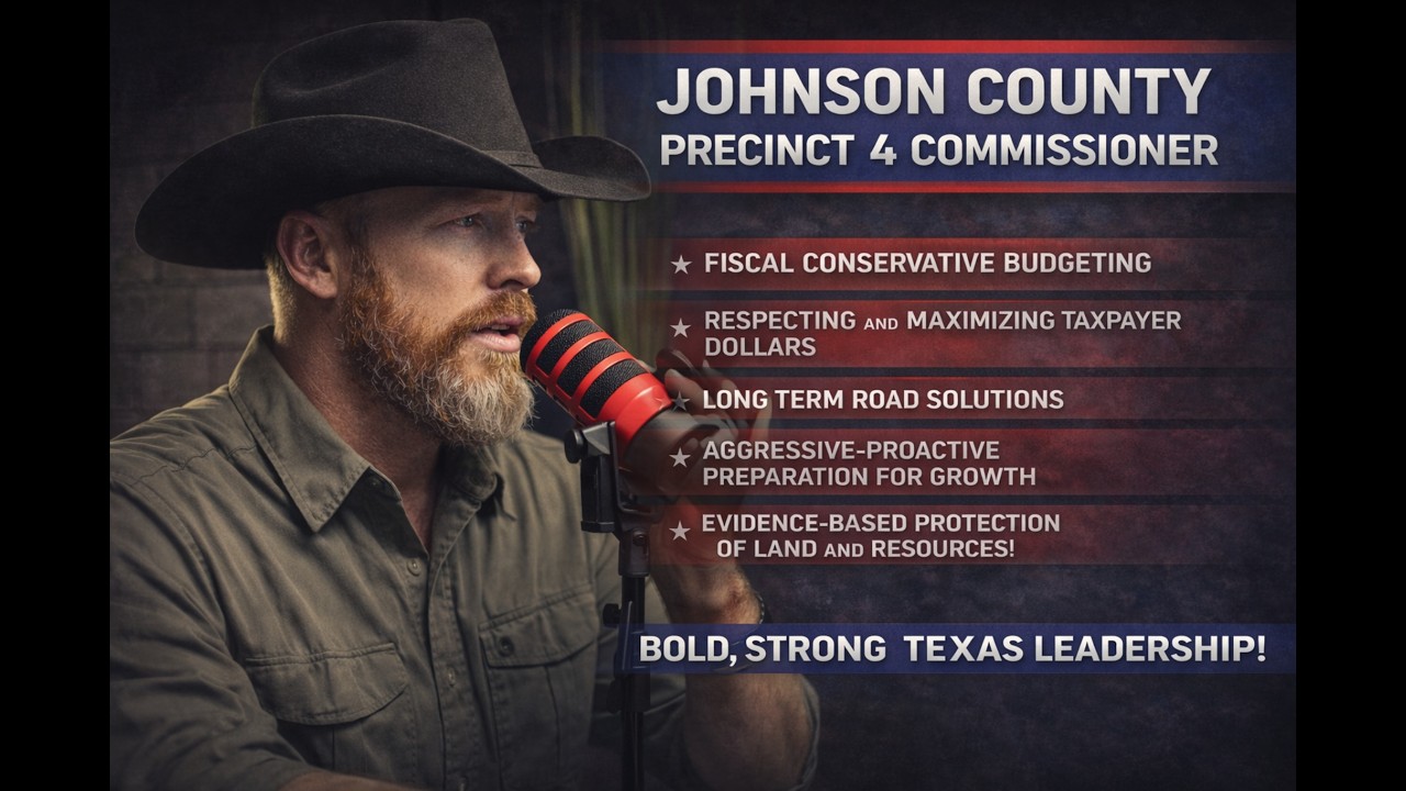 Is Jake Petty prepared to serve Johnson County Precinct 4? In his own words, he makes his case!
