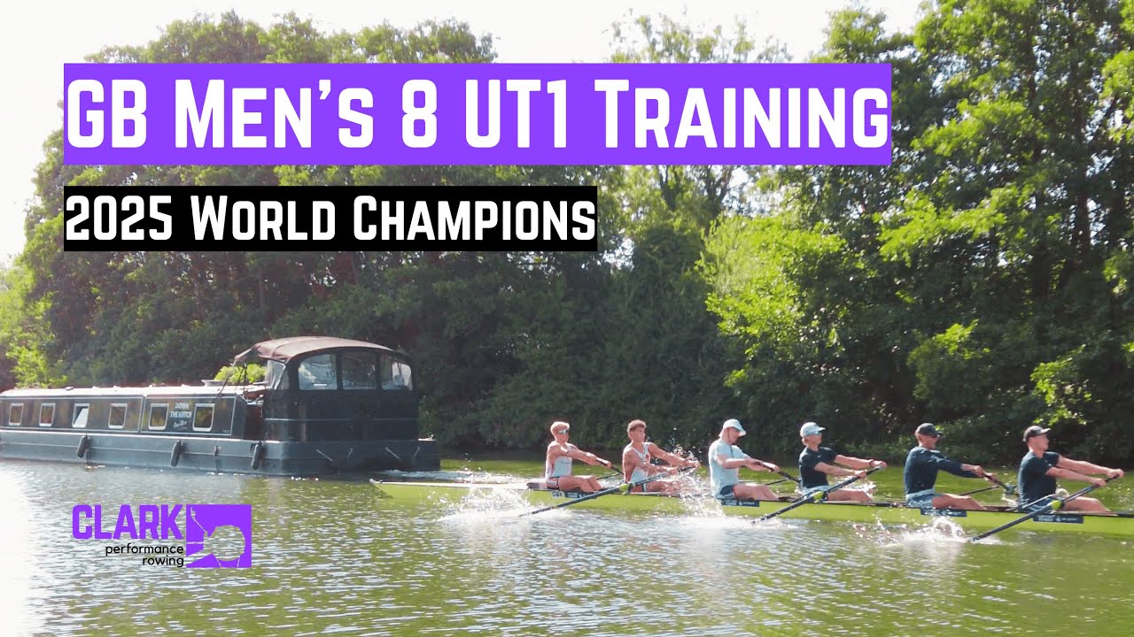 UT1 Training | 2025 World Rowing U23 Champions | GBR M8+