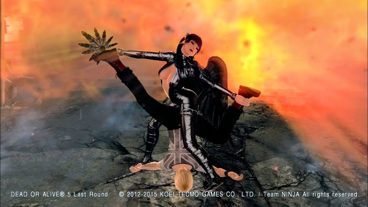 (DOA5LR) Reverse Ryona (Request) - Nyotengu Dominates Eliot In A Hot Way!