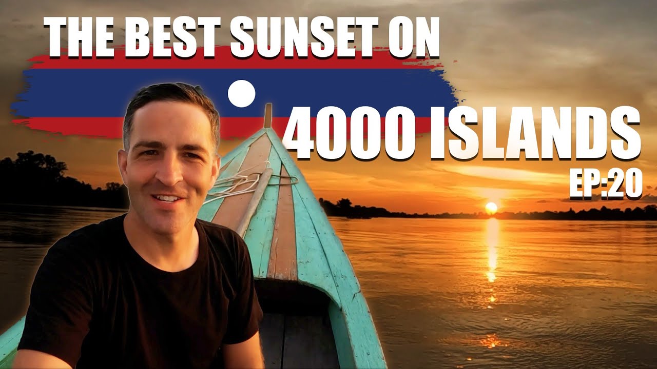 🇱🇦 4000 Islands (Don Det) An is Unreal Experience! (Laos Motorbike Trip Ep20)