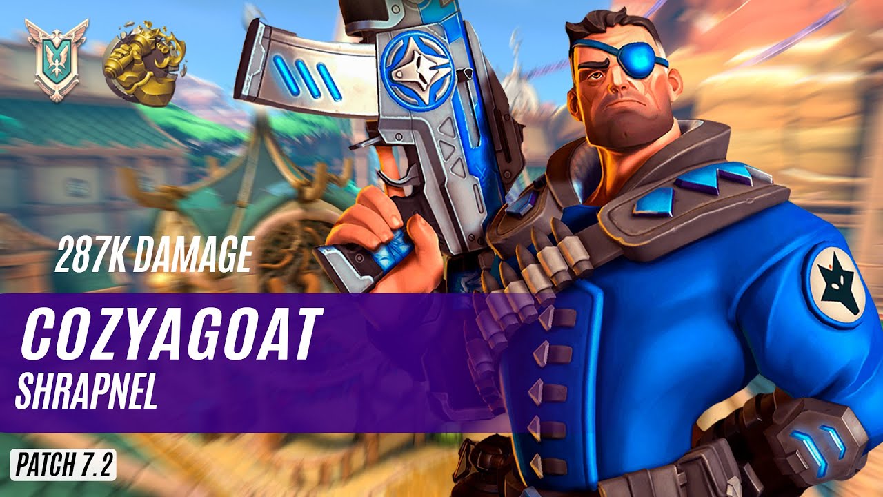 287K DAMAGE CozyaGoat VIKTOR PALADINS COMPETITIVE (MASTER) SHRAPNEL