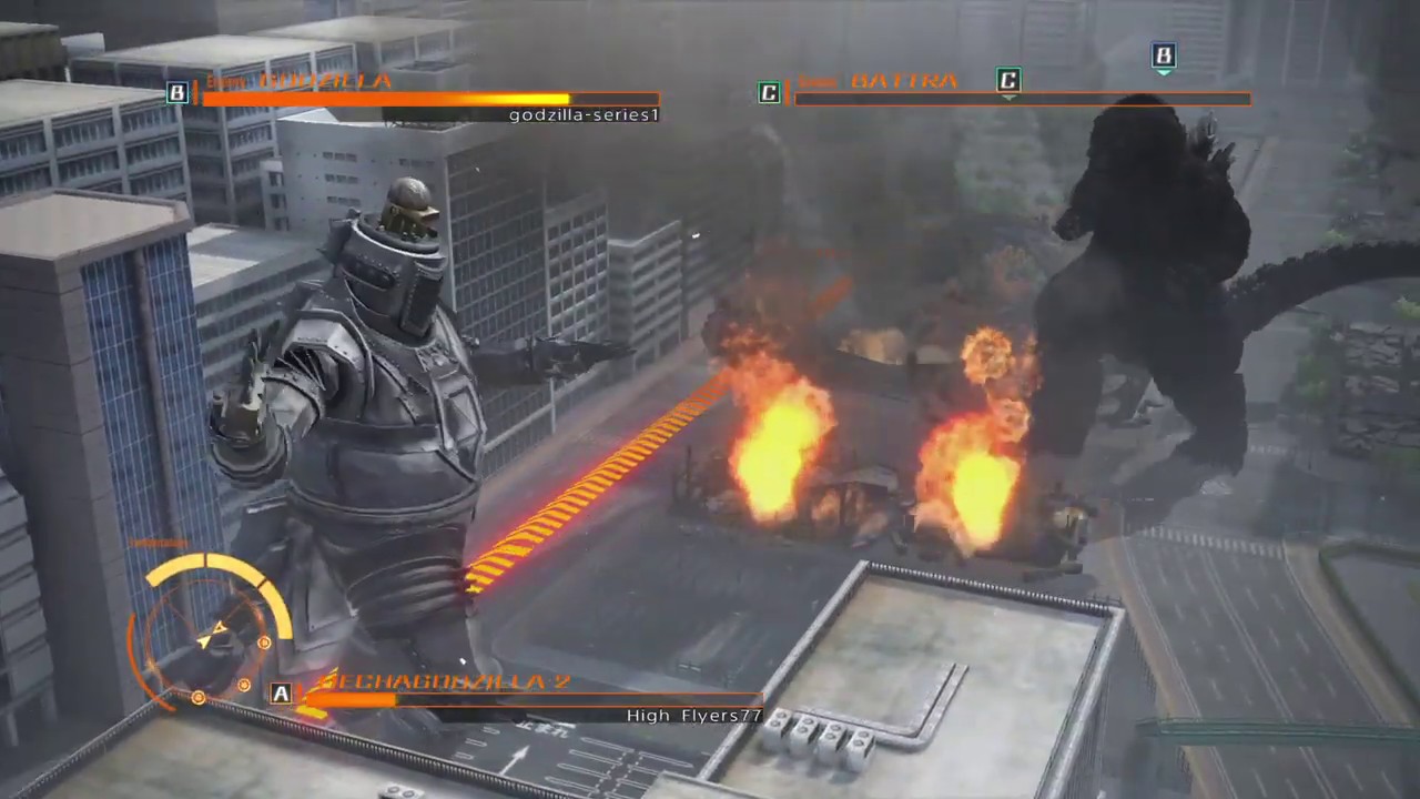 GODZILLA PS4: MechaGodzilla 1975 vs Battra Adult vs Heisei Godzilla
