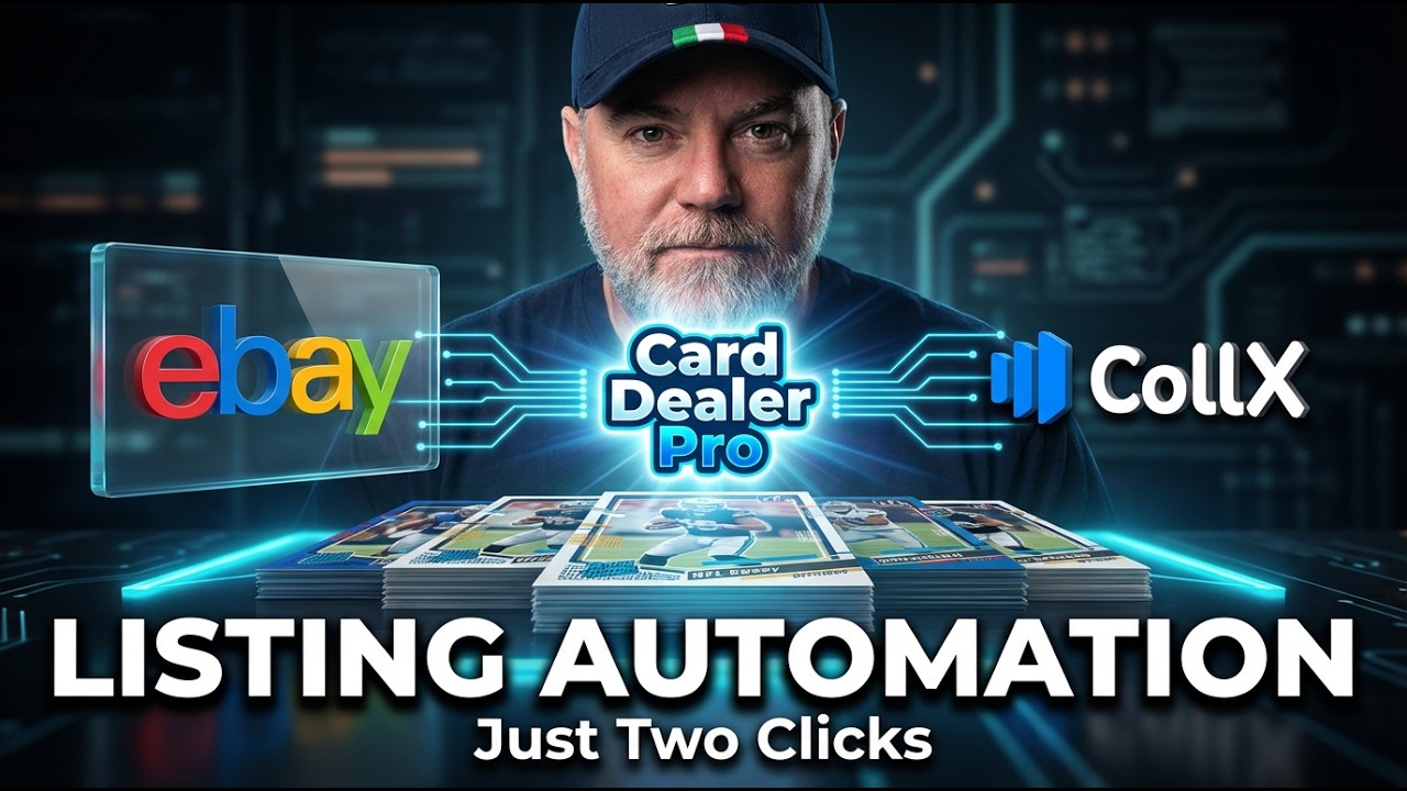 Card Dealer Pro: Размещайте спортивные карточки на CollX и eBay всего в два клика!
