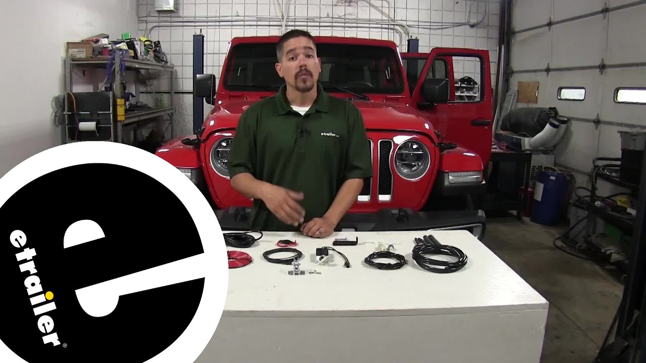 etrailer | Roadmaster InvisiBrake Second Vehicle Kit Installation - 2018 Jeep JL Wrangler Unlimited