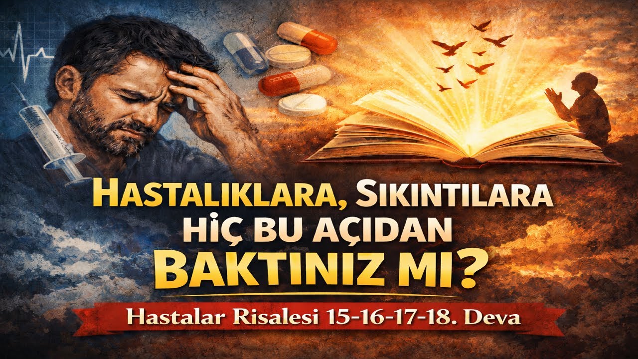 HASTALIKLARA,SIKINTILARA HİÇ BU AÇIDAN BAKTINIZ MI? | Hastalar Risalesi 15-16-17-18. Deva
