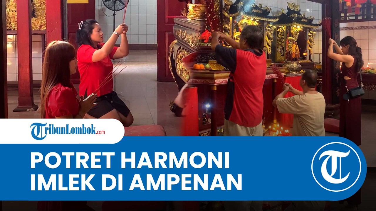 Imlek di Ampenan: Potret Harmoni di Bawah Naungan Kuda Api
