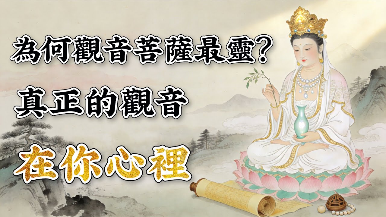 為何觀音菩薩最靈？憨山大師：真正的觀音，在你心裡！#佛教故事 #佛法 #修行 #開悟