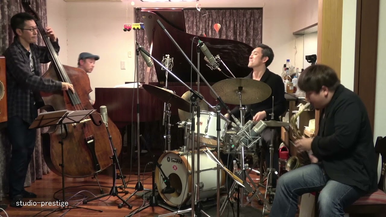 真空管RECアメリカ1955年代ヴィンテージサウンド風　素晴らしいJAZZの演奏をお聞きください。菅原高志カルテット高橋聡(ピアノ） 原健太郎(ベース）浦ヒロノリ(アルトサックス）Invitation