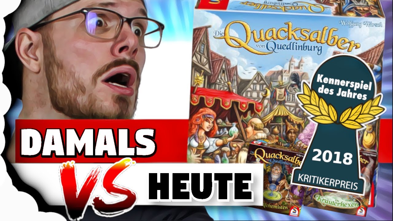 Kennerspiel des Jahres 2018 - QUACKSALBER VON QUEDLINBURG heute noch zu empfehlen? (+Erweiterungen)