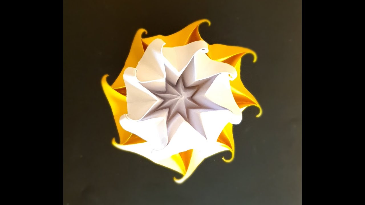 Easy Origami! How to make origami star? How to make paper flower? DIY-Light #diyfaitalamainyoutube