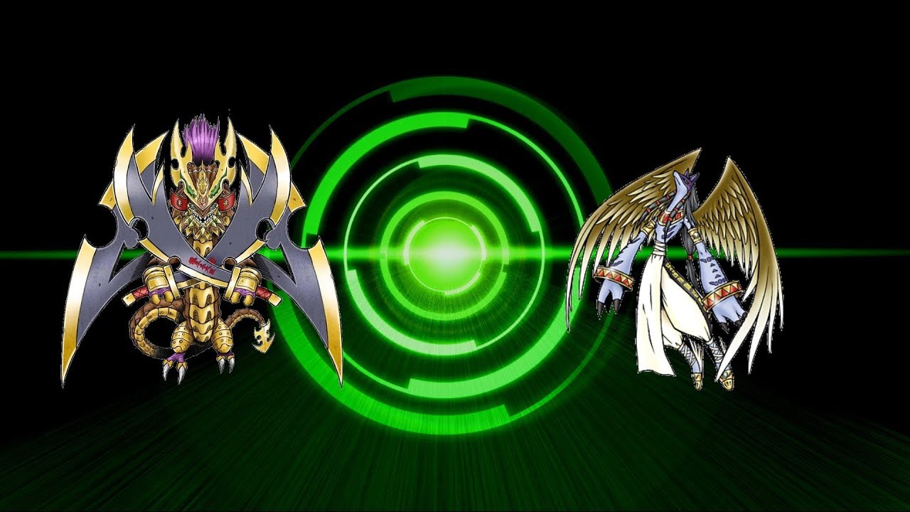Digimon Fusion! Anubismon+Owryumon= Blade Anubismon the Master os Blades!