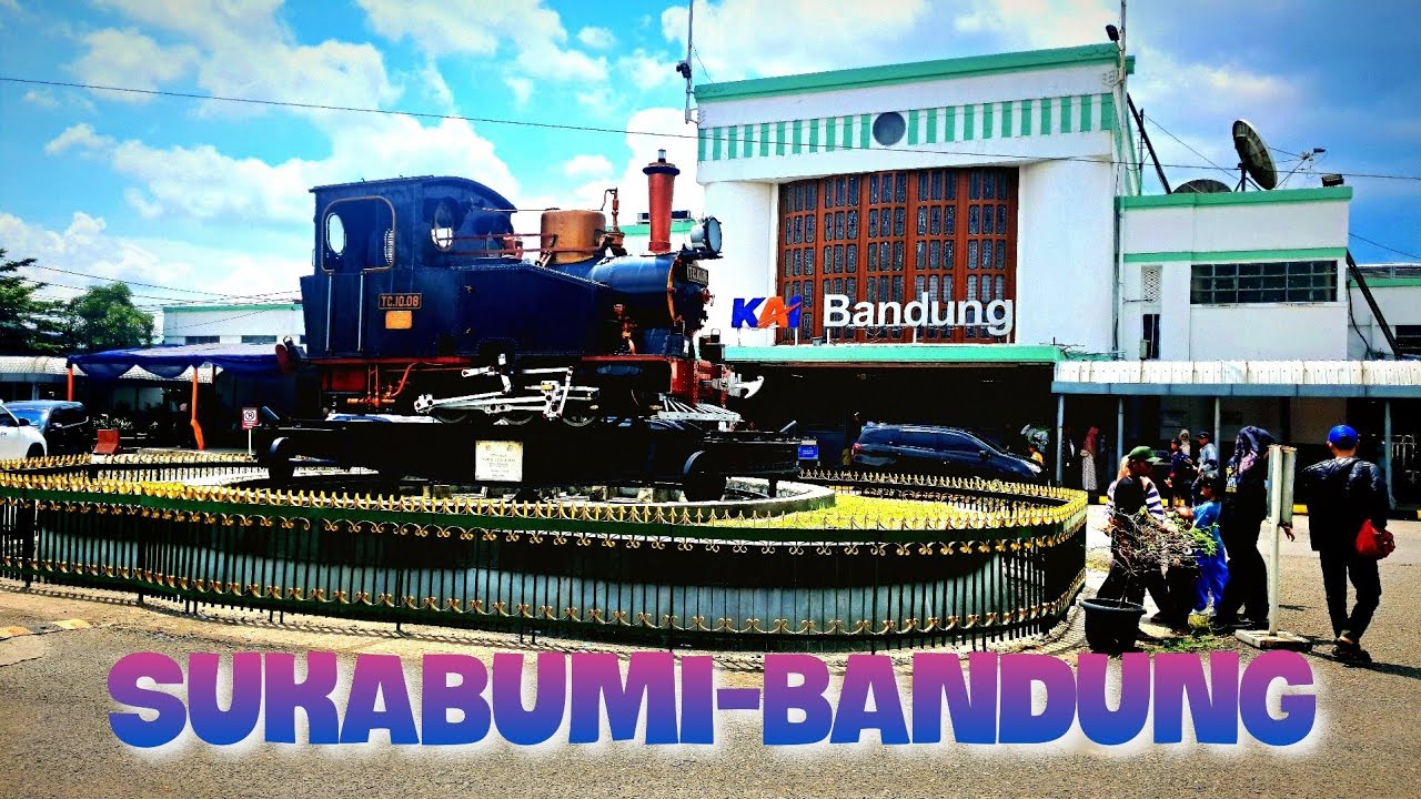 SUKABUMI-BANDUNG | Indahnya Jalur KA SILIWANGI