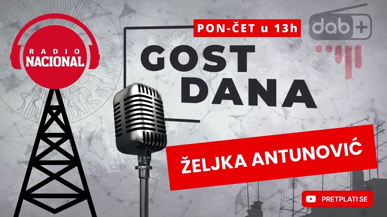 ŽELJKA ANTUNOVIĆ - Stanje u Hrvatskoj vojsci - GOST DANA