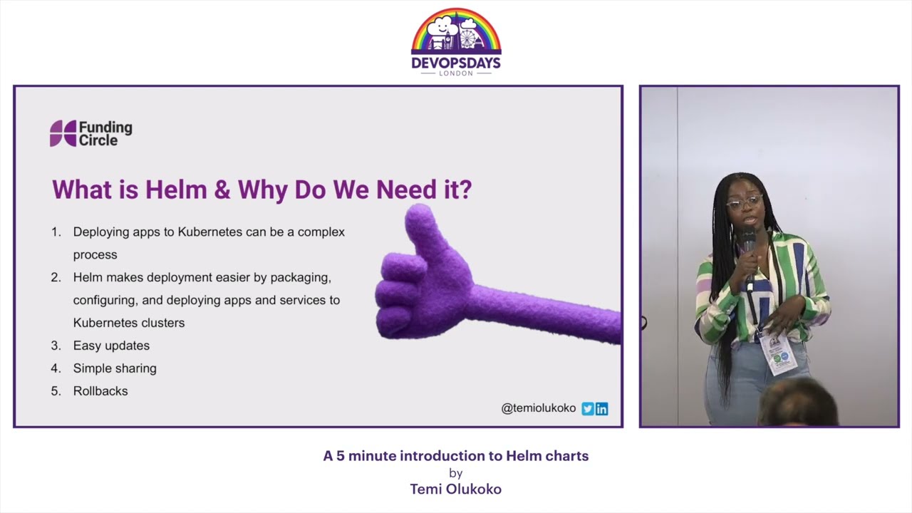 Temi Olukoko - A 5 minute introduction to Helm charts