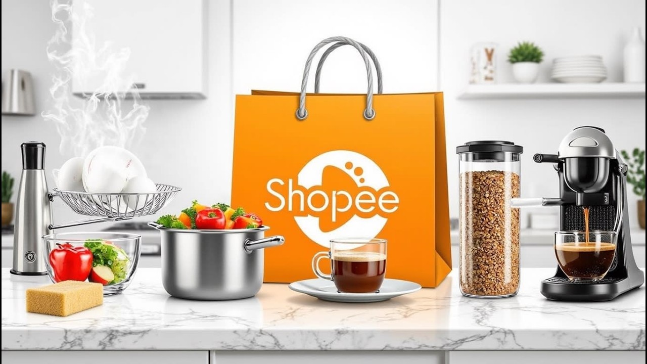 💎✨️20 ACHADINHOS GENIAIS da SHOPEE que são a SOLUÇÃO PERFEITA para sua COZINHA!