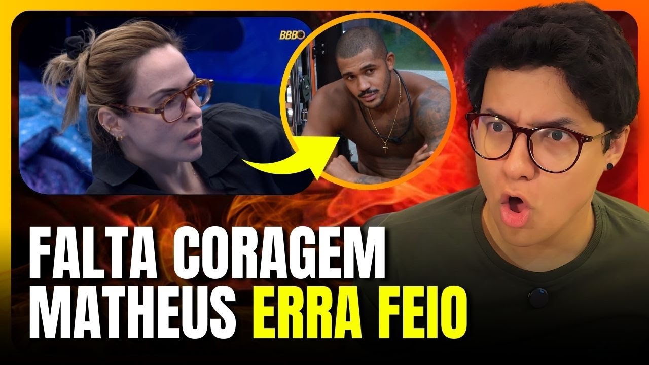 🔥Quem tira o FAVORITISMO de Ana Paula e Matheus comete ERRO até para ESPREMER limão