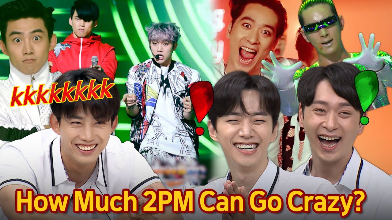 Реакция 2PM на их выступление 12-летней давности🤣 — Я вернусь и сойду с ума