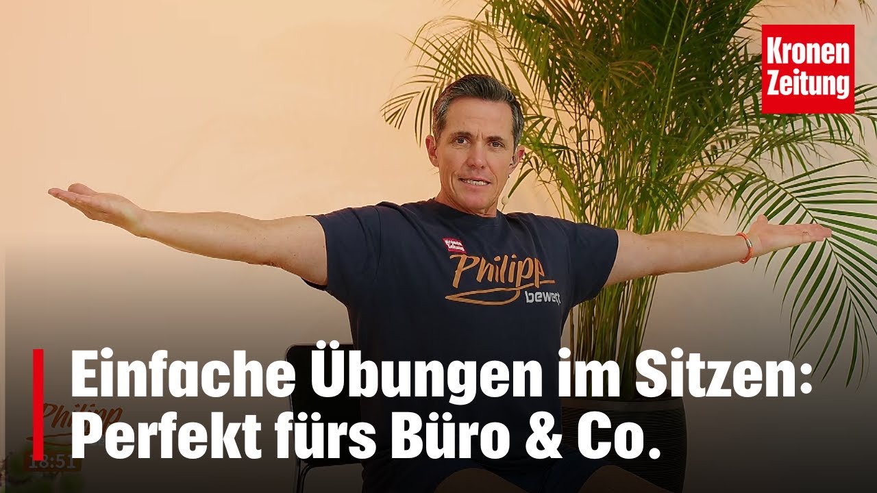 Philipp bewegt am Donnerstag, 14.11.: Einfache Übungen im Sitzen
