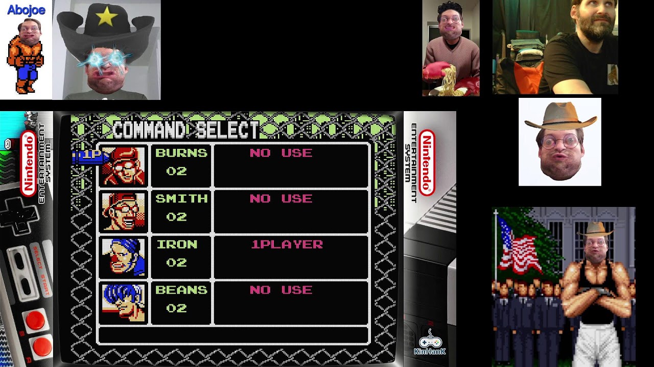 Contra Force (NES) Gameplay