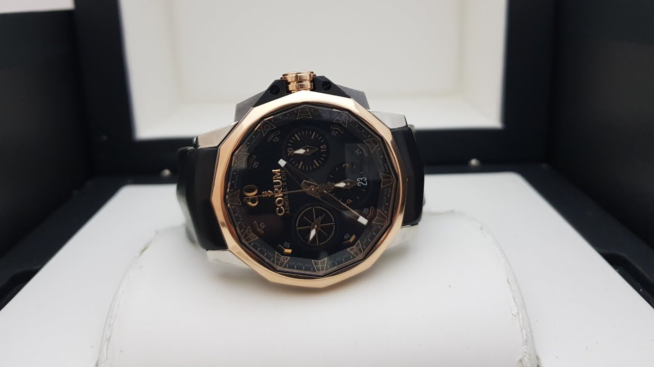 Прекрасные недооцененные часы Corum Admiral's Cup хронограф!