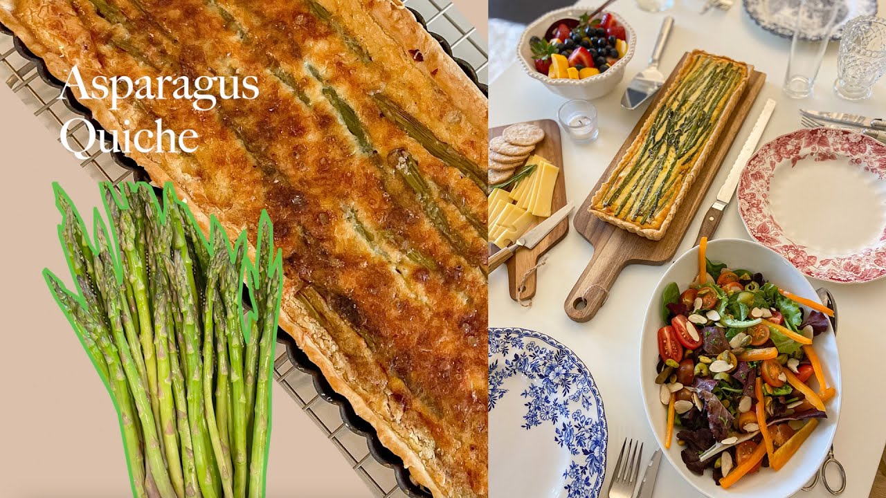 vlog. New York | The Memorial Day Weekend pt.1| Asparagus Quiche | Home Brunch | Dinner party in LIC