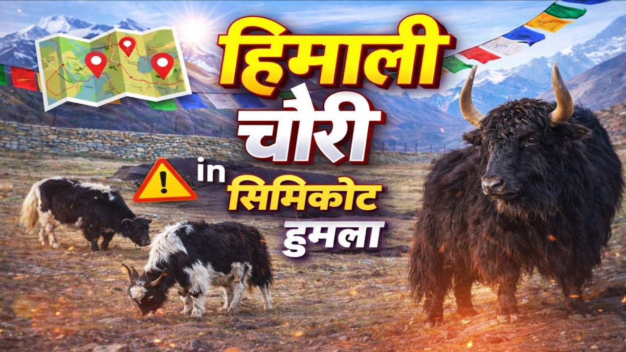 हिमाली चौरी सिमिको हुम्ला। यति राम्रो चौरीहरू 😍😍😍