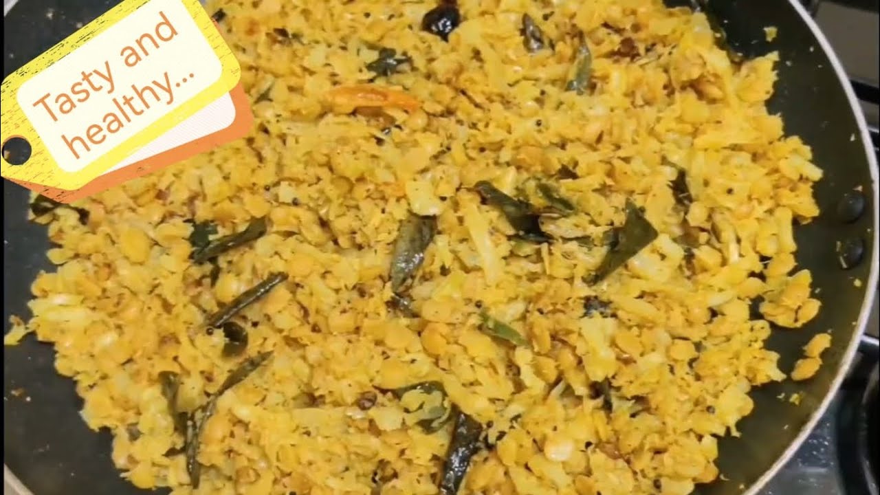 Tasty Cabbage Dal Stir-fry | Quick & Easy | Mixed Cuisine 