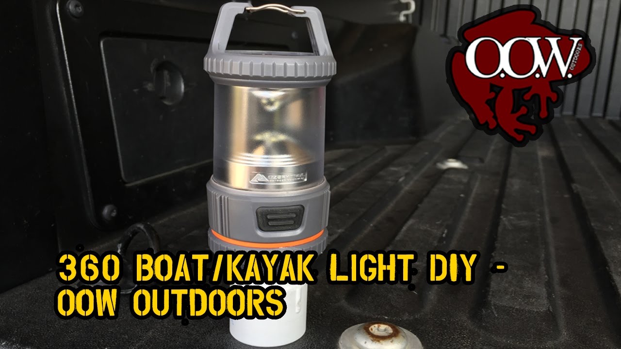 360 boat/kayak Light, Do it Yourself (DIY) - OOW Outdoors