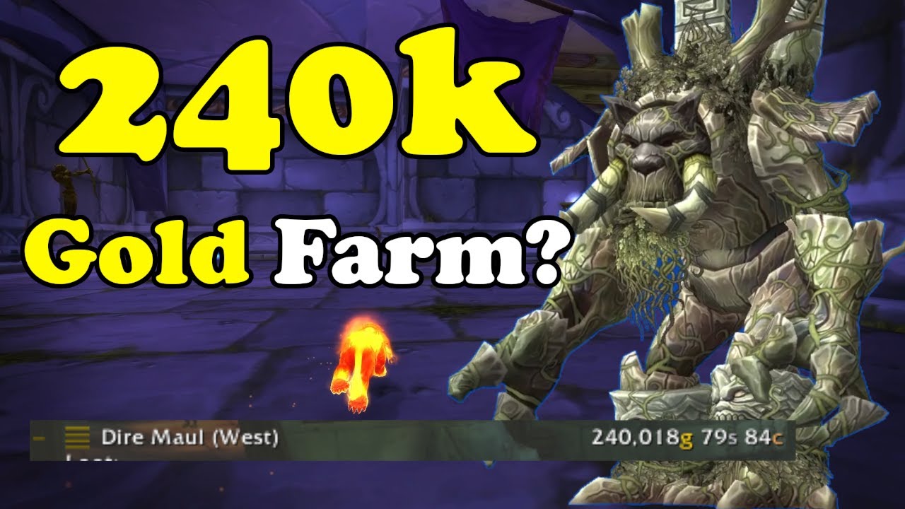 240K Really?...Gold Farm In WoW - Gold Making, Gold Farming
